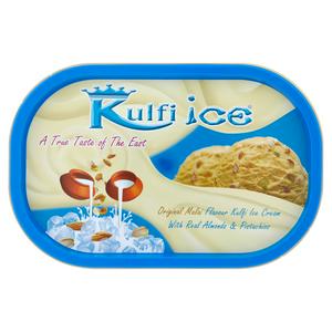 Crème glacée Tubzee Kulfi Originale, saveur Malai, amandes et pistaches, 1 L