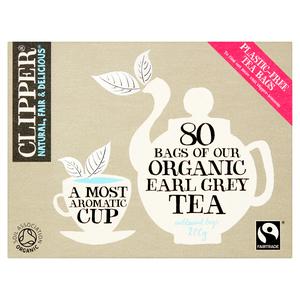Clipper Organic Earl Grey Black Tea Bags 200g