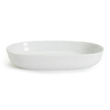 Habitat Riko Oval Serving Bowl White Porcelain, UK version