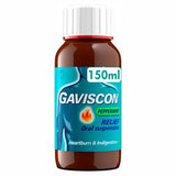 Gaviscon heartburn relief liquid peppermint flavour 150ml, UK version