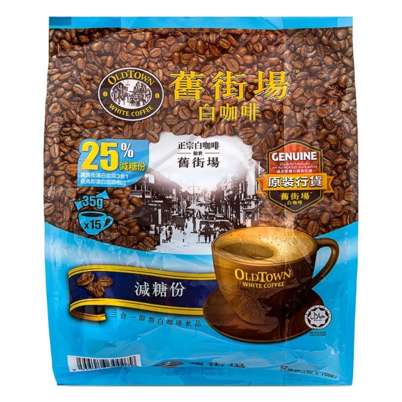 Old Town White Coffee 3 in 1 (Less Sugar) 舊街場 白咖啡 (減糖份)