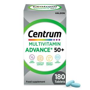 Centrum Advance 50+ Multivitamin Tablets 180 - British product