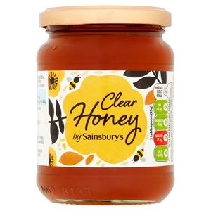 Sainsburys Sainsbury's Clear Honey 454g- Buy online at McGrocer