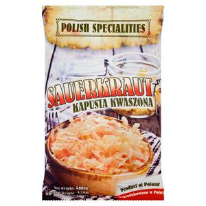 Polish Specialities sauerkraut 500g, imported from the UK