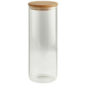 Habitat Bambuslokk Oppbevaringsglass 1,8L Høy