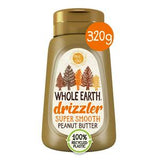 Whole Earth Drizzler peanut butter Original Roasted 320g (British brand)
