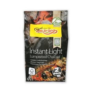 Sainsburys Bar-Be-Quick Instant Light Charcoal Pack of 2 2kg- Buy online at McGrocer
