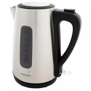 Cookworks electric kettle silver 1.7L - British product
