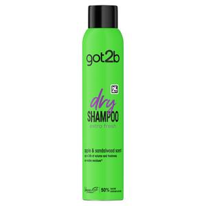 got2b dry shampoo extra fresh scent 200ml, UK version
