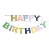 Sainsbury's Home Cardboard Bunting Happy Birthday 2.5m (British brand)