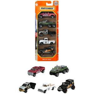 Matchbox Pack of 5 Car Vehicles, imported from the UK