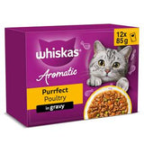 Whiskas 1+ Wet Cat Food Pouches 12x85g (British brand)