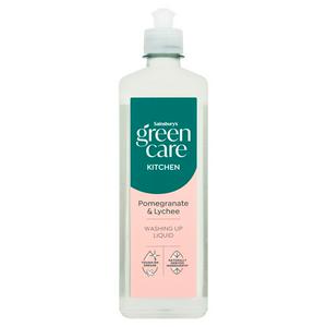 Sainsbury's Greencare Pomegranate Washing Up Liquid 500ml (British brand)