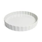Habitat Riko porcelain pie dish cream 24cm, UK version