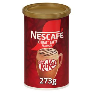 Nescafe KitKat Latte coffee tub 273g, imported from the UK