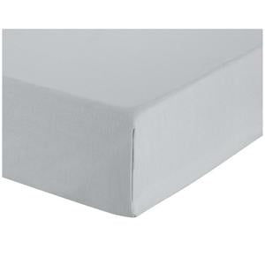 Sainsbury's Home dove grey cotton flat sheet single (British brand)