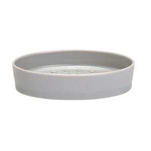 Sainsbury's Home Essentials soap dish grey oval (British brand)