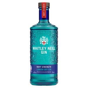 Sainsburys Whitley Neill Navy Strength London Dry Gin 700ml - Kjøp online hos McGrocer