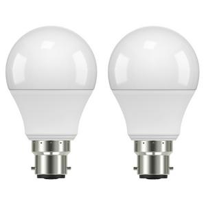 Sainsbury's Home LED Standard 60W BC Lyspære Pakke med 2