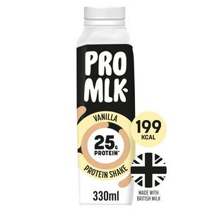 Sainsburys Pro Mlk Vanilla Protein Shake 330ml- Buy online at McGrocer