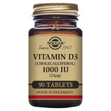 Solgar Vitamin D3 1000 IU tablets 90 (British brand)