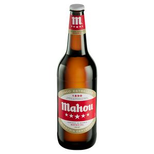 Mahou Cerveza Premium Lager 660ml, imported from the UK
