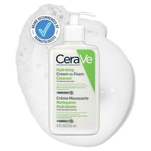 CeraVe Hydrating Cream to Foam Cleanser 236ml - British product
