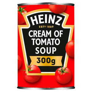 Heinz Cream of Tomato Soup 300g tin, UK version