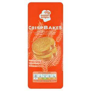 Bakery Delights Vegetarian Crispbakes 125g - British product