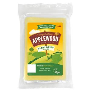 Applewood creamy smoky vegan cheese block 200g - British product