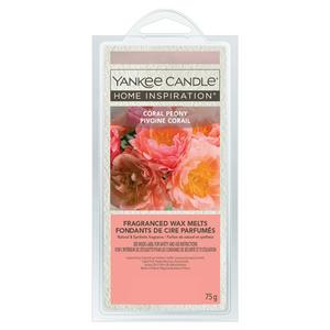 Yankee Candle Wax Melts Coral Peony 75g (British brand)