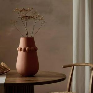 Habitat Beaded Large Terracotta Vase 35cm, UK version