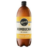 Remedy Ginger Lemon Kombucha 1L, imported from the UK