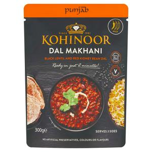 Sainsburys Kohinoor Peshwari Dal Makhani Black Lentil Microwavable Meal 300g- Buy online at McGrocer