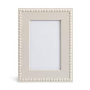 Habitat Beaded Wooden Picture Frame Grey 20x15cm, UK version