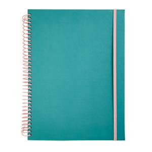 Habitat A4 Project Book with 102 pages Teal, UK version