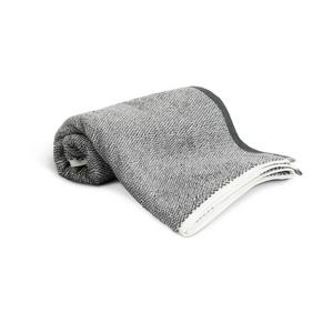 Sainsburys Habitat Marl Towel Black Bath Towel- Buy online at McGrocer