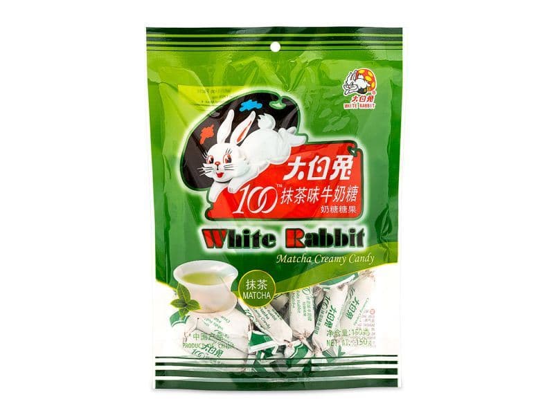 White Rabbit Matcha Creamy Candy 大白兔 抹茶味牛奶糖