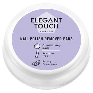 Elegant Touch Nail Remover Pads x20 - British product