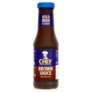 Chef Brown Sauce Dark and Spicy 330g - British product