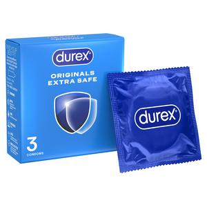 Durex Extra Safe condoms 3 pack - British product