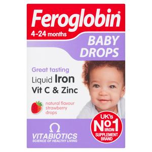 Feroglobin Baby Drops Strawberry 30ml - British product