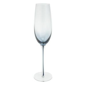 Sainsburys Habitat Navy Stem Champagne Flute Glass- Buy online at McGrocer