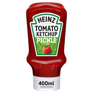 Heinz Pickle Flavour Tomato Ketchup 400ml, UK version