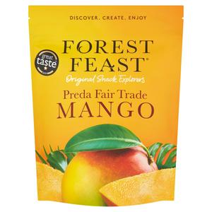 Forest Feast Preda Fair Trade dried mango slices 100g - British product