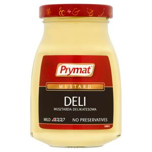 Prymat Deli Mustard 185g container, imported from the UK