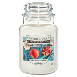 Yankee Candle Pomegranate Coconut Scented Candle Large Jar (British brand)