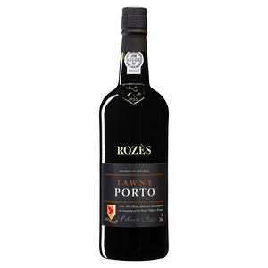 Rozes Tawny Porto wine bottle (British brand)