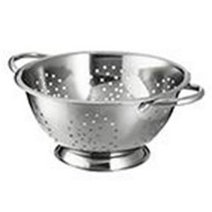 Sainsbury's Home Sieb mit Griff aus Edelstahl, Küche, 44,5 x 21,5 x 14,5 cm
