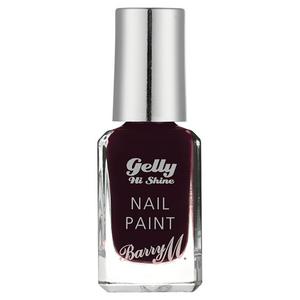 Sainsburys Barry M Gelly Hi Shine Nail Paint 124 Black Cherry 10ml- Acheter en ligne sur McGrocer
